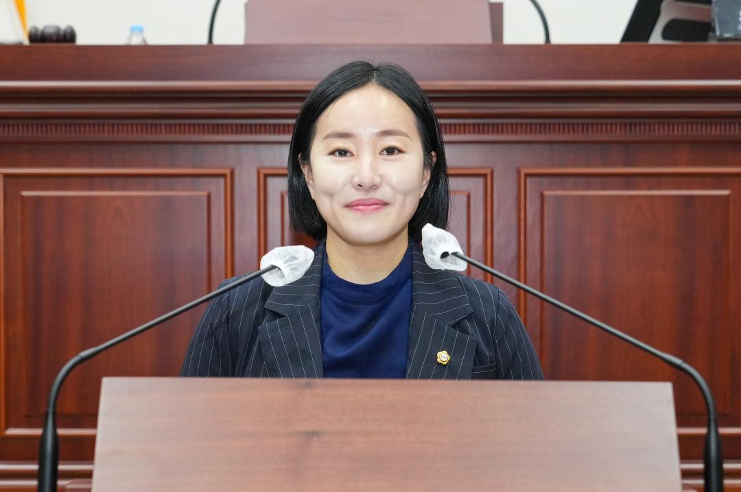 '제274회 경주시의회 임시회 제2차 본회의' 게시글의 사진(4) '3.김소현의원 5분자유발언.jpg'