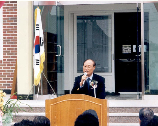 천군동 마을회관기공식