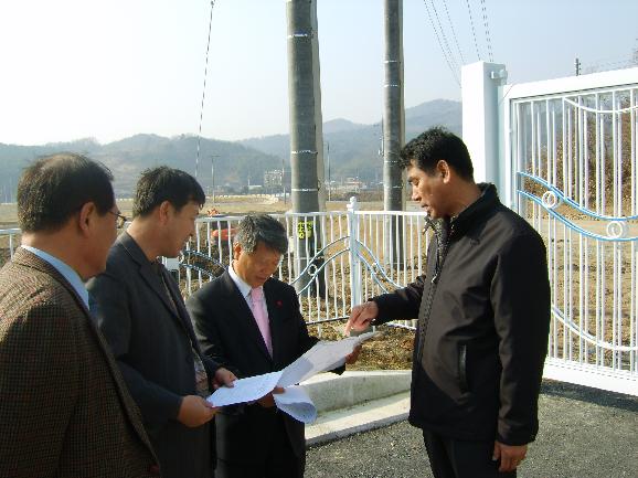 양남 하수종말처리시설 현장 방문