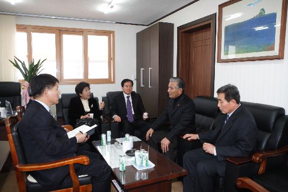 유가인상에 따른 현대택시(주), 개인택시 경주시지부 방문