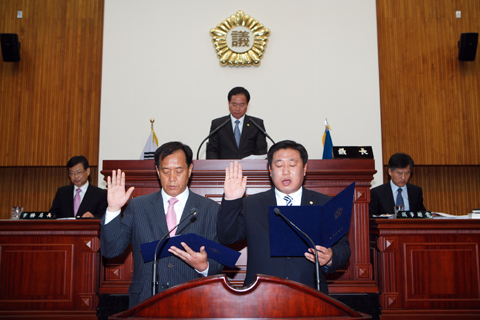제147회임시회(보궐선거당선자의원선서)
