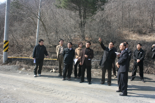 산업건설위원회 현장방문