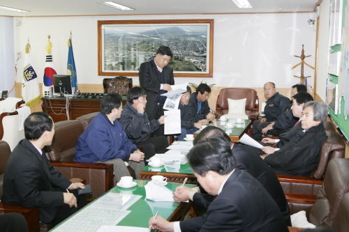 한국열관리협회 경주지회 임원 방문