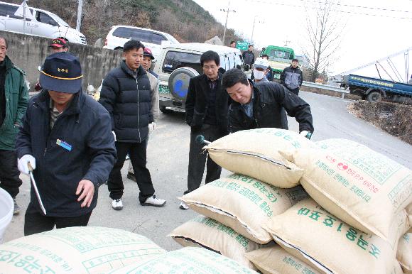 2007 공공비축미곡 수매현장(현곡면)