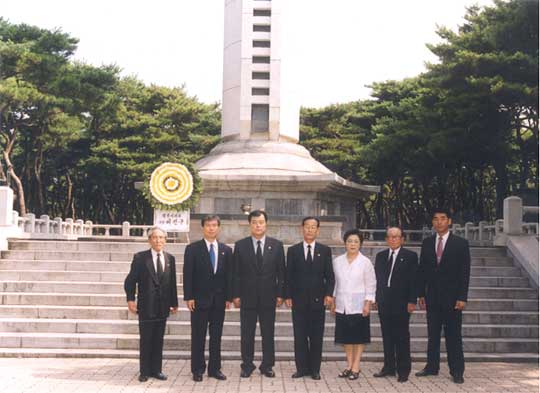 경주시의회 의장외 의장단 및 상임위원장 ( 2002. 7. 12)