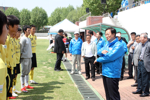 제48회경북도민체전선수단격려방문