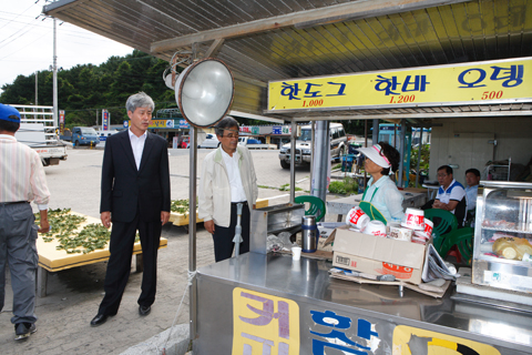 해수욕장관계자애로사항청취