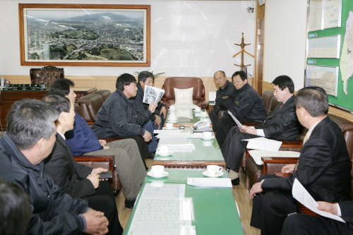 한국열관리협회 경주지회 임원 방문