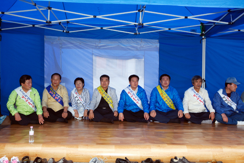 방폐장건설중단촉구성명서발표