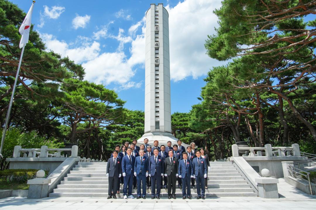 '충혼탑 참배' 게시글의 사진(1) '20240705_(0641)_충혼탑 참배_DSC05060.jpg'