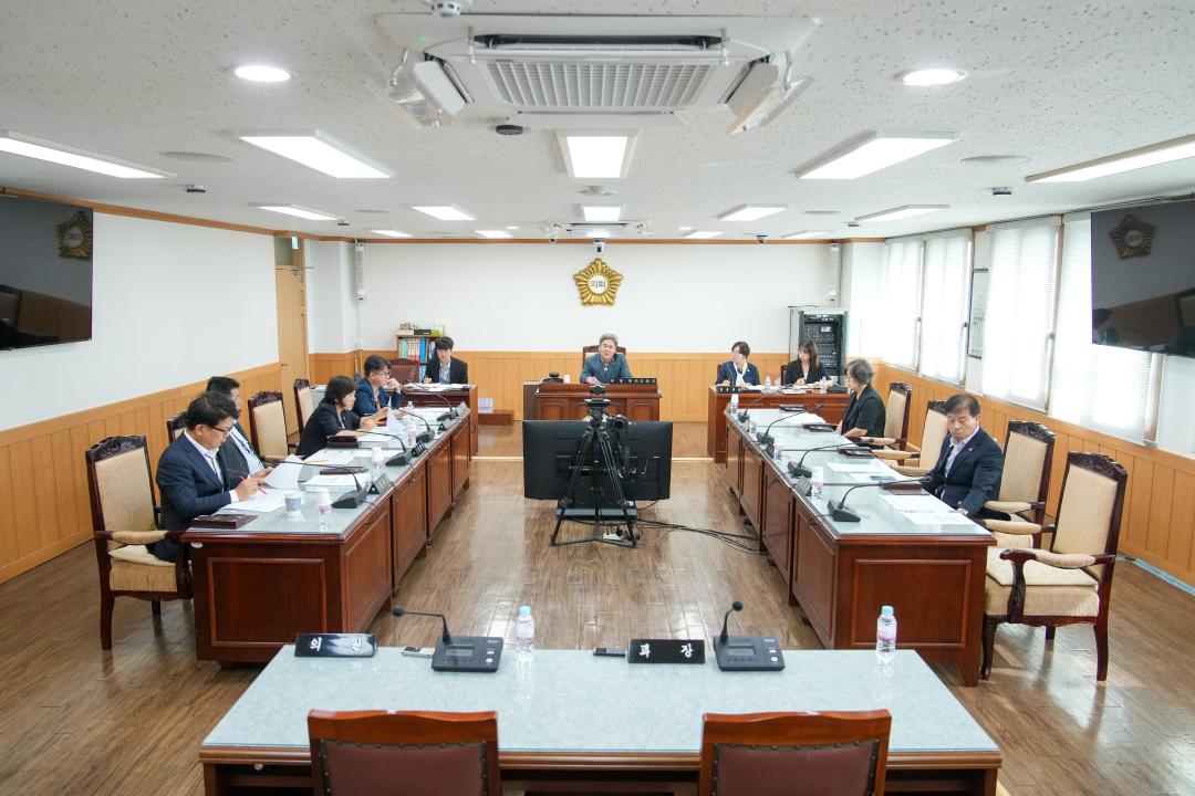제292회 경주시의회 임시회 중 국책사업추진 및 원전특별위원회 간담회