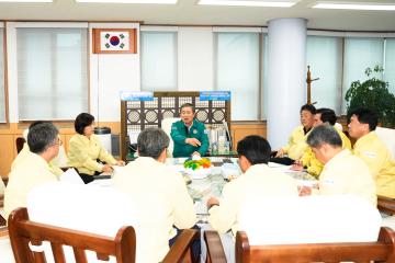 경주시 의회, 태풍 `카눈` 대비 취약지 긴급 현장 점검