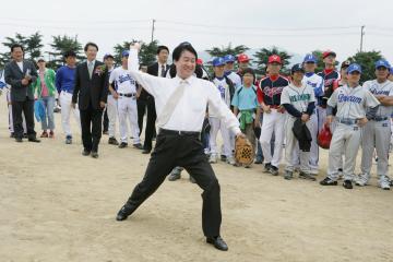 제4회 경주시생활체육야구연합회장기 경주리그 개회식