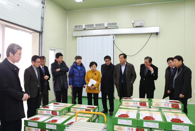 경주시농산물산지유통센터 현장 방문