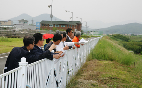 가축분뇨공공처리시설 방문(경제도시위원회)