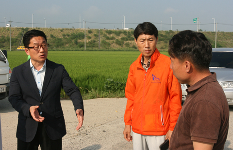 가뭄피해 현장 점검