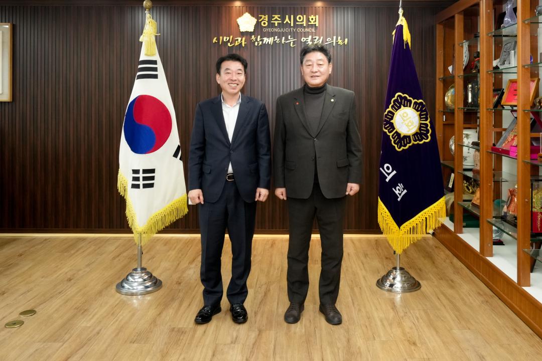 최혁준 신임부시장 내방