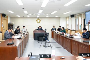 제293회 경주시의회 임시회 중 제1차 행정복지위원회