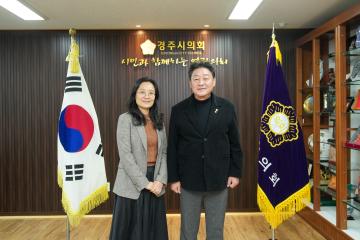 선거관리위원회 사무국장 내방