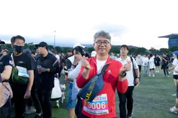 제23회 신라의 달밤 165리 걷기대회 출정식