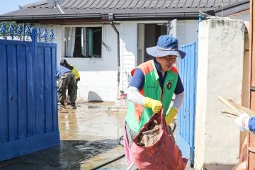 제11호 태풍'힌남노'피해복구 현장(내남 전포1길)