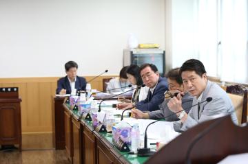 7월 문화행정위원회 간담회